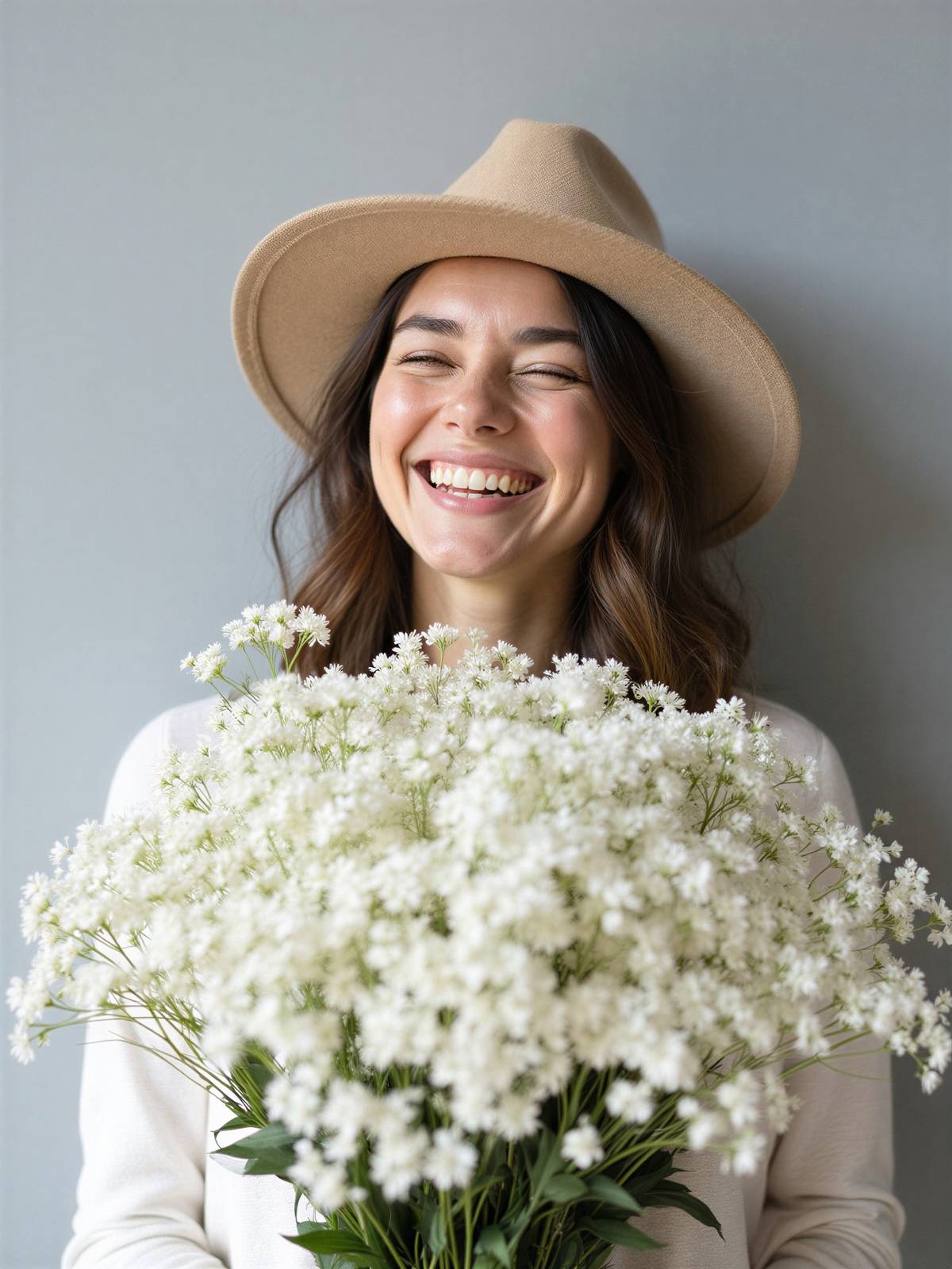 Shooting avec des fleurs - miniature